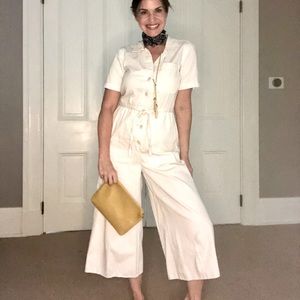 Madewell, size 00, off white jumpsuit